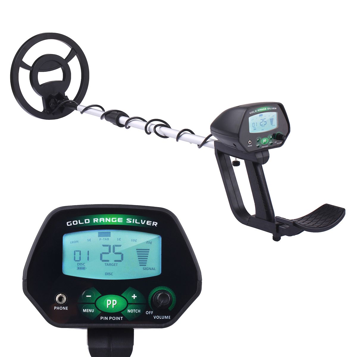 Small Underground Metal Finder Metal Detector High Accuracy