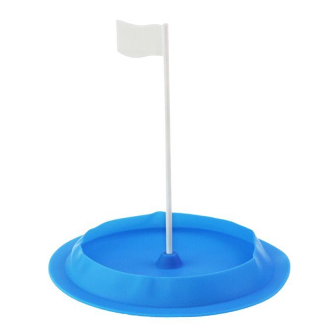 Silicone Golf Putting Cup Hole Office Garden Home Mat Putt Blue