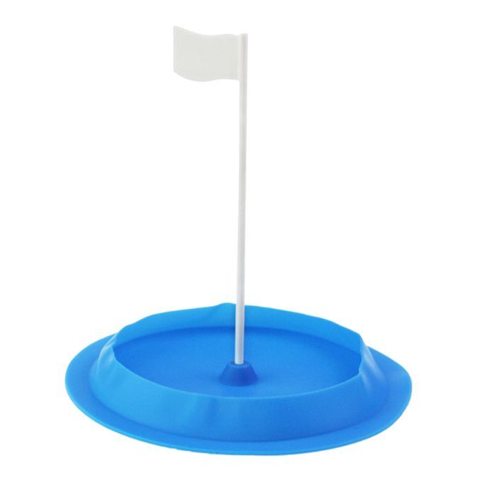 Silicone Golf Putting Cup Hole Office Garden Home Mat Putt Blue