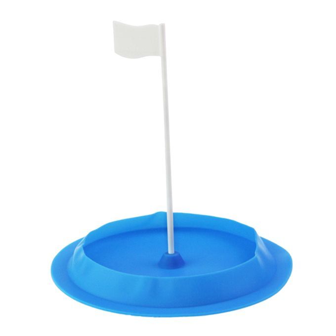 Silicone Golf Putting Cup Hole Office Garden Home Mat Putt Blue