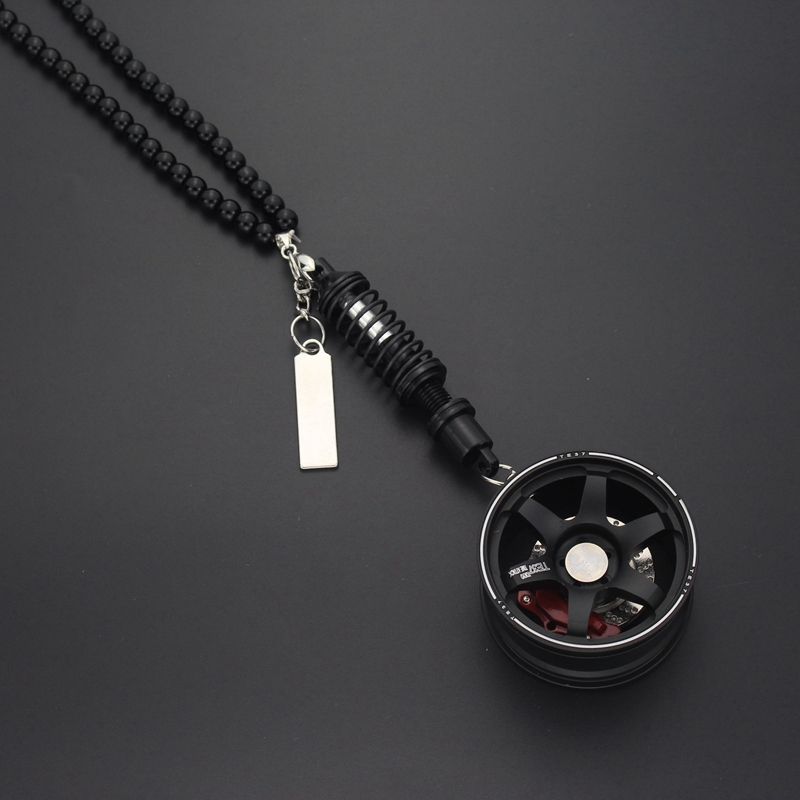 Car Styling Rearview Mirror Pendants Ornaments Aluminum