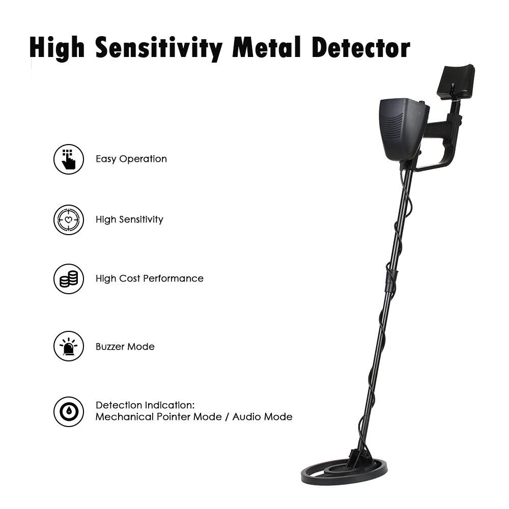 High Sensitivity Professional Metal Detector MD-4080 Adjustable Gold Track Underground Iron Finder Searching Treasure Hunter Camping Equipment
