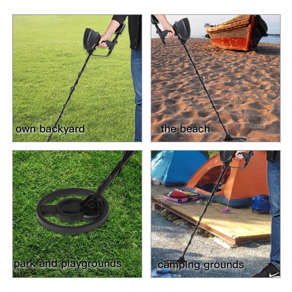 High Sensitivity Professional Metal Detector MD-4080 Adjustable Gold Track Underground Iron Finder Searching Treasure Hunter Camping Equipment