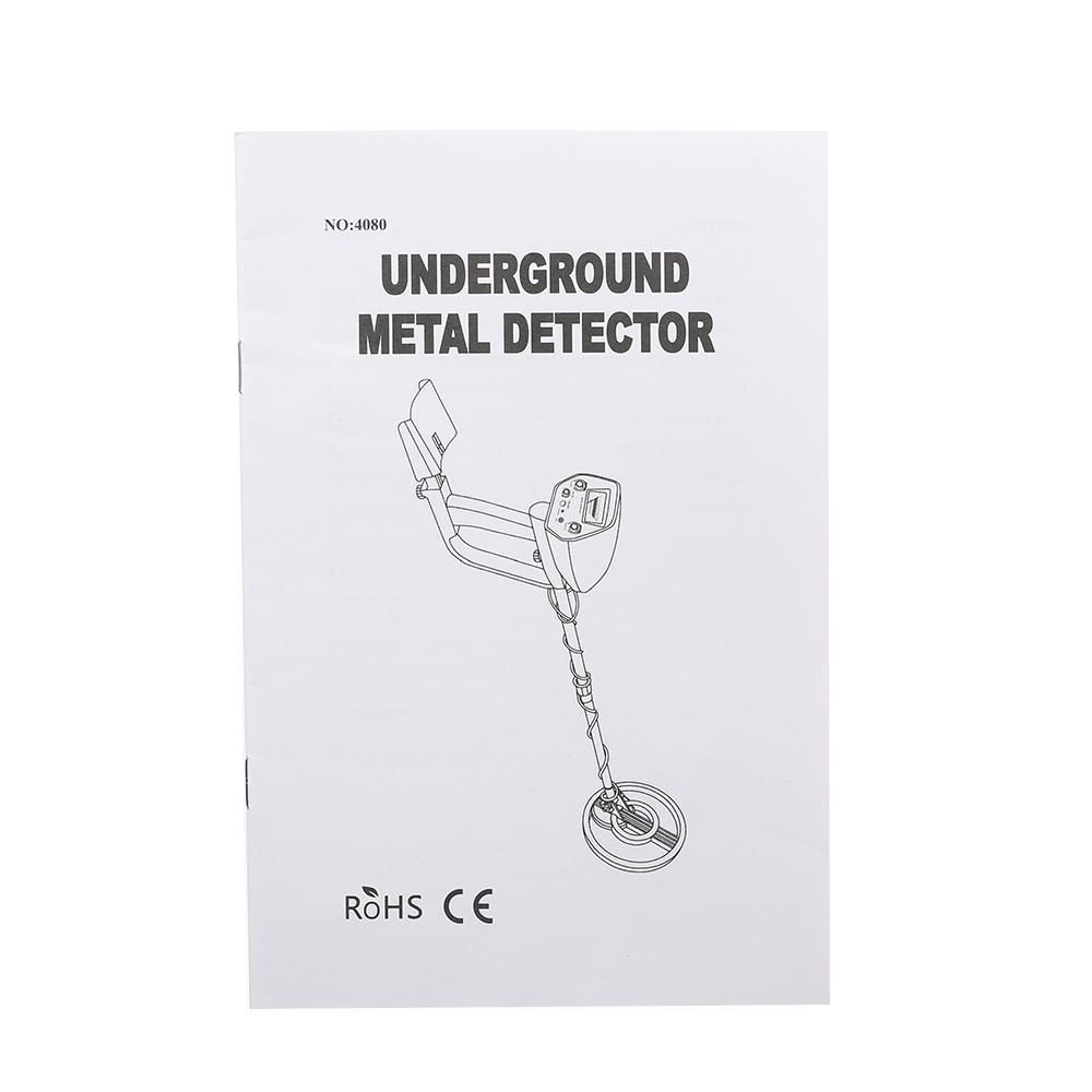 High Sensitivity Professional Metal Detector MD-4080 Adjustable Gold Track Underground Iron Finder Searching Treasure Hunter Camping Equipment
