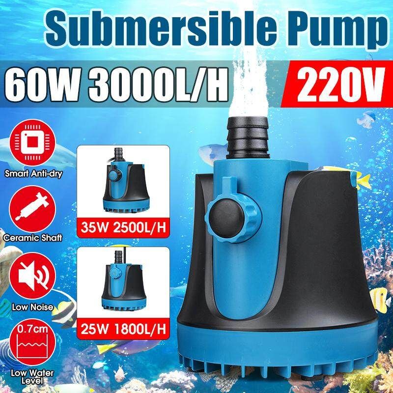 25W/35W/60W 220V 360° Strong Suction Submersible Water Pump Aquarium Fish Tank JN-811 25W