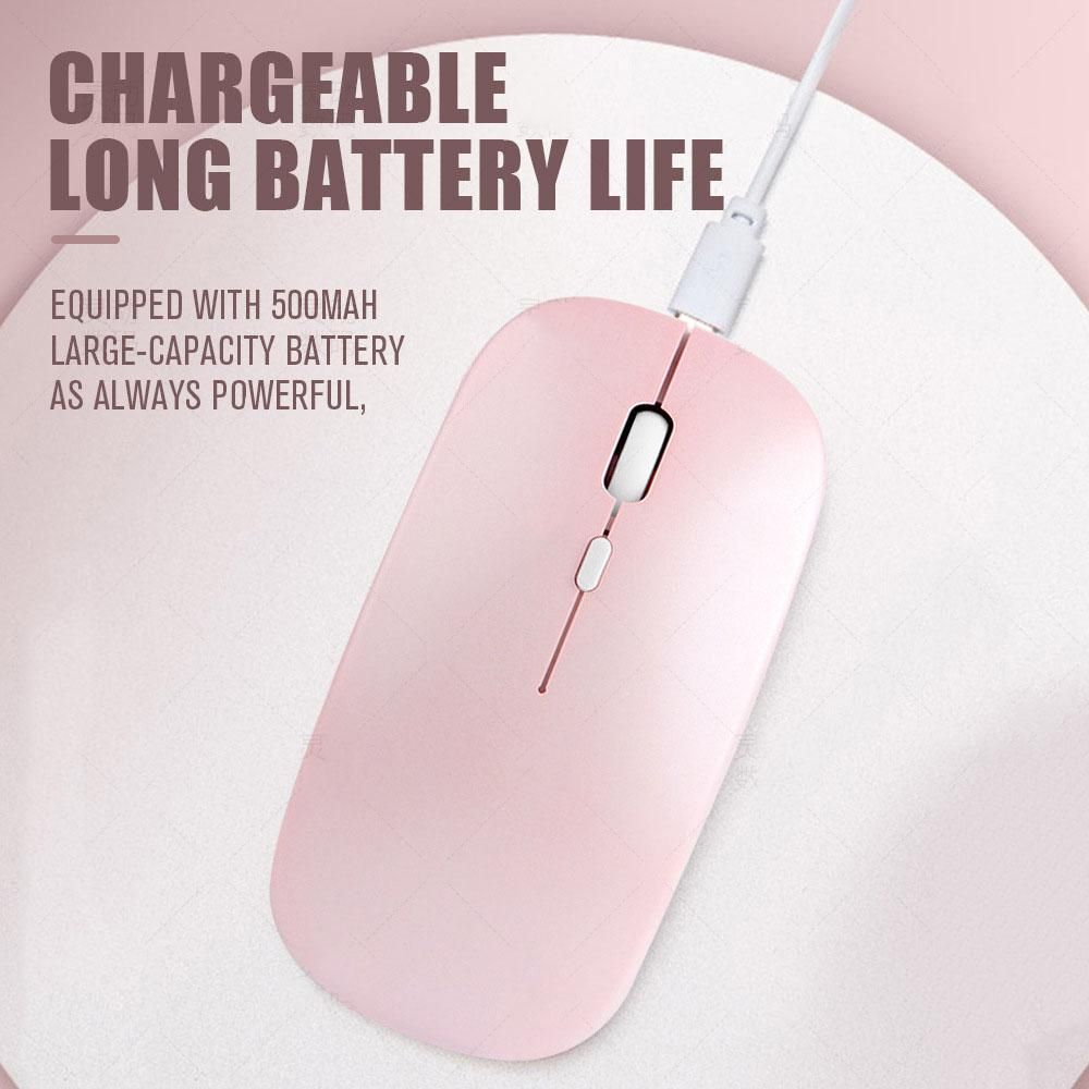 Wireless Bluetooth 5.0 Mouse For Tablet Laptop Computer Mini Ultra Thin Wireless