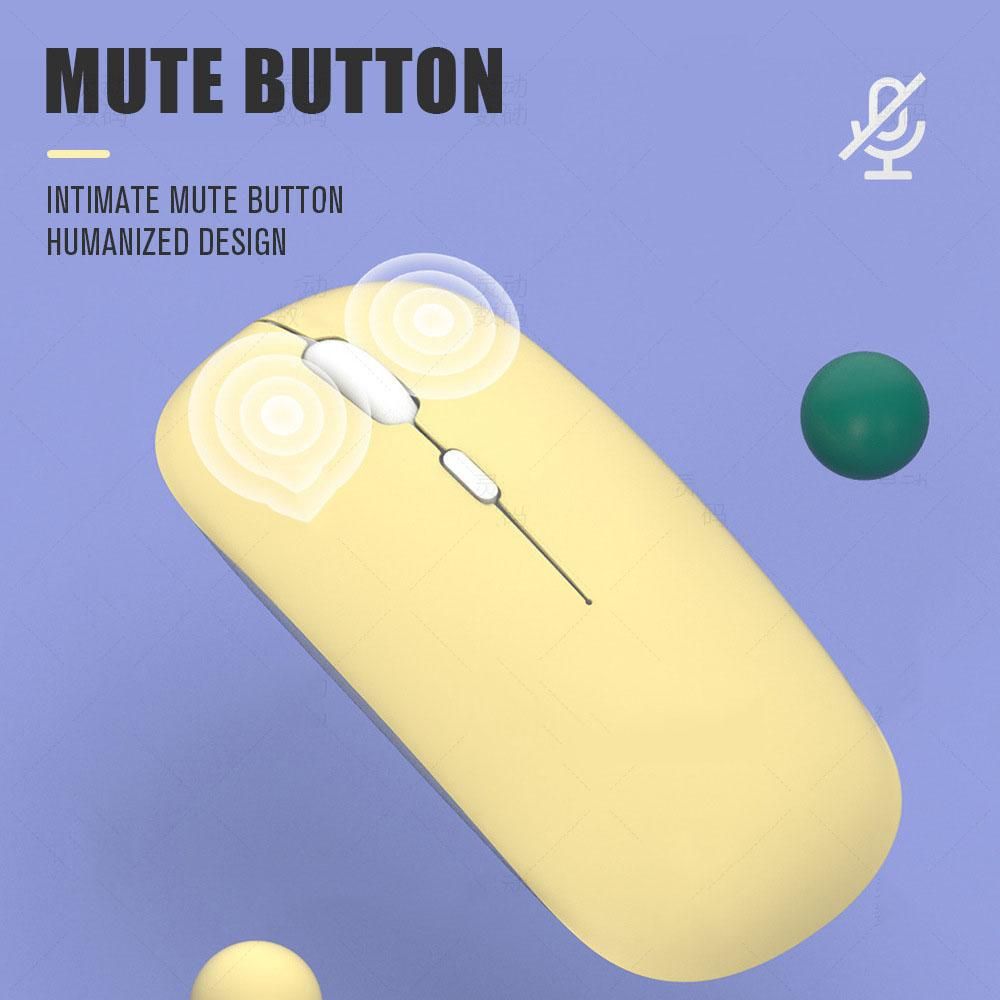 Wireless Bluetooth 5.0 Mouse For Tablet Laptop Computer Mini Ultra Thin Wireless