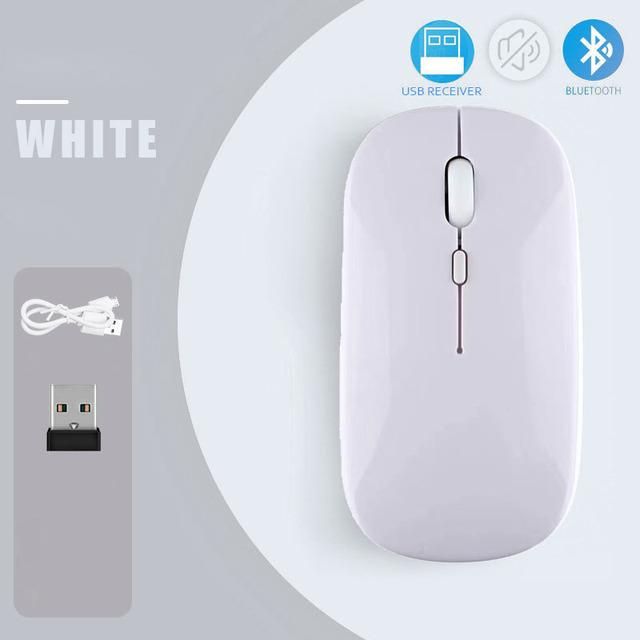 Wireless Bluetooth 5.0 Mouse For Tablet Laptop Computer Mini Ultra Thin Wireless