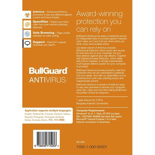 Bullguard Antivirus - 2user