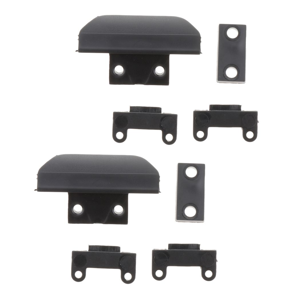 2pcs Plastic Anti Collision Bumper Black For WLtoys 144001 Car
