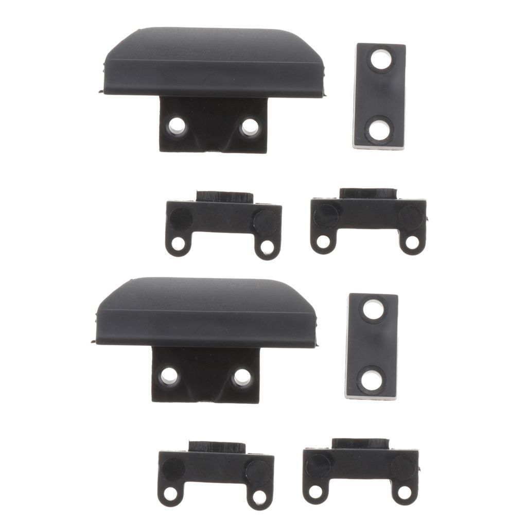 2pcs Plastic Anti Collision Bumper Black For WLtoys 144001 Car