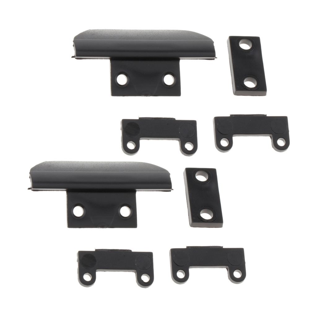 2pcs Plastic Anti Collision Bumper Black For WLtoys 144001 Car
