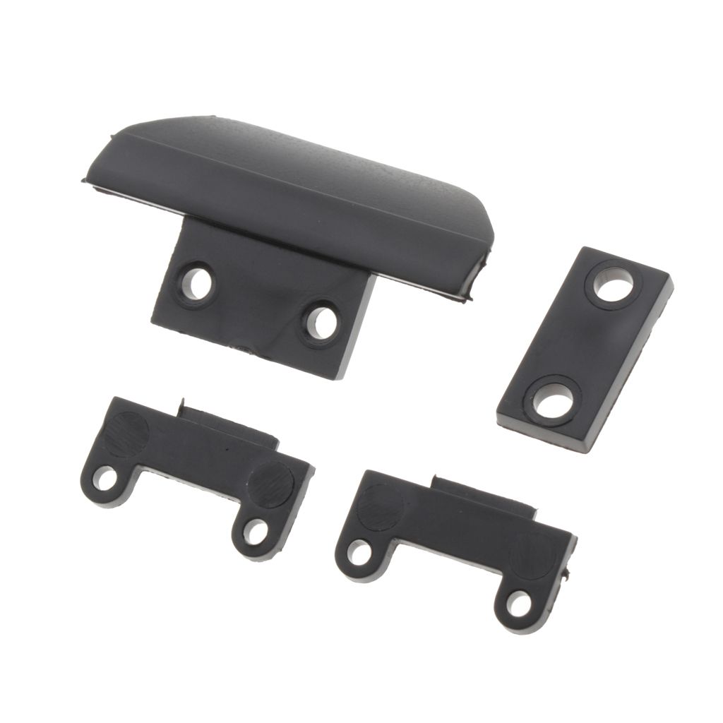 2pcs Plastic Anti Collision Bumper Black For WLtoys 144001 Car