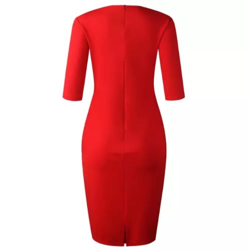 Gorgeous Bodycom Dress-red