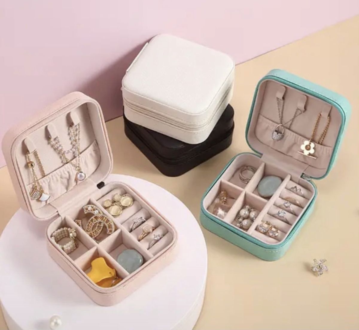 Portable Jewelry Mini Box
