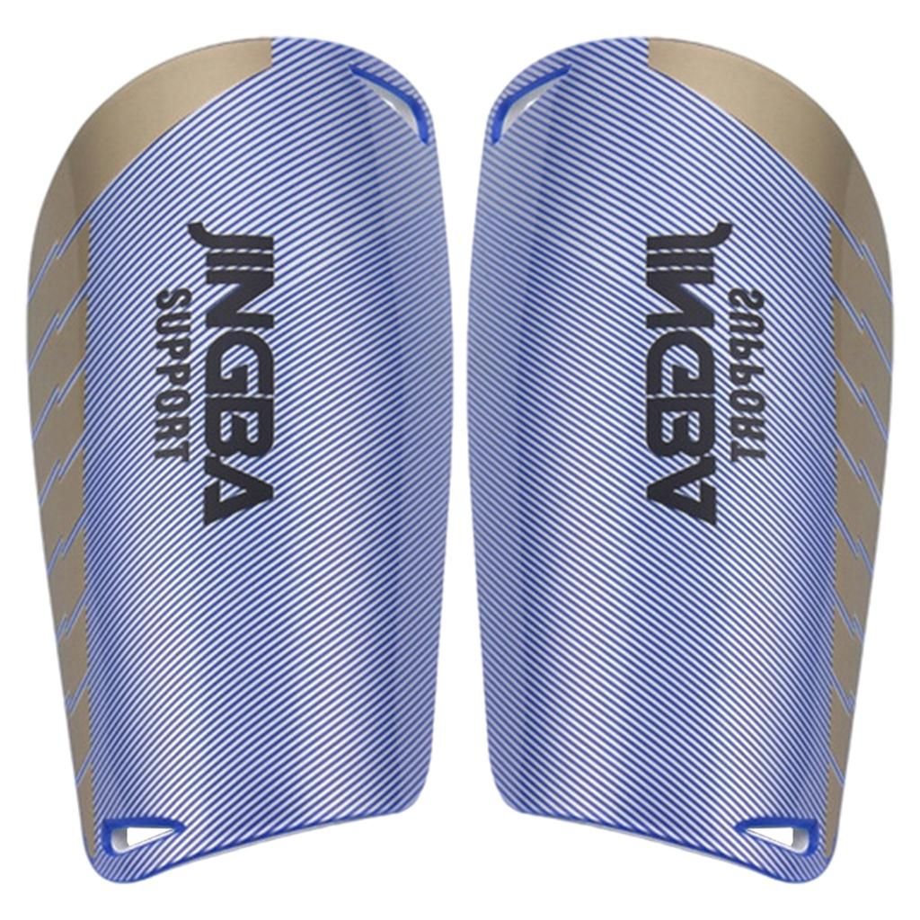 1 Pair Adult  Child Soccer Shin Guards, Blue S