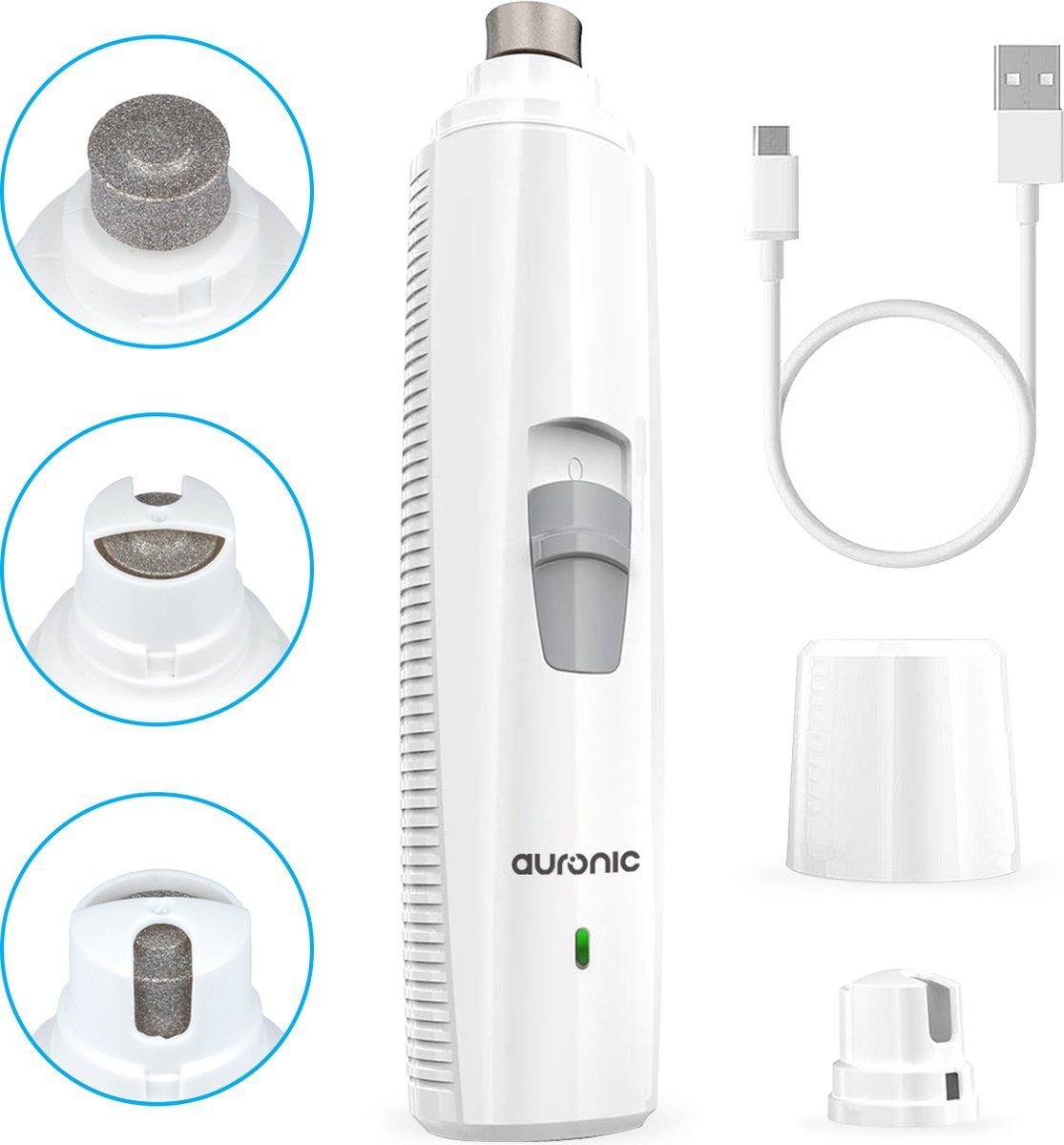Auronic Electric Nail File - Rechargeable