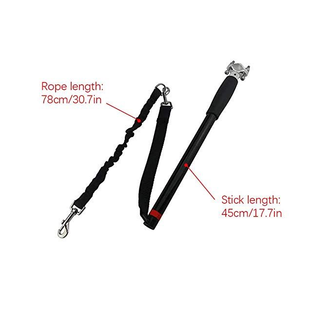 Stainless Steel Bicycle Dogs Leash - Walk & Ride W  Pet