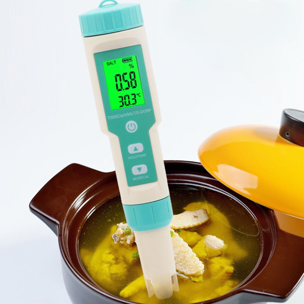 Handheld Portable Water Quality Tester 7 In 1 PH Total
