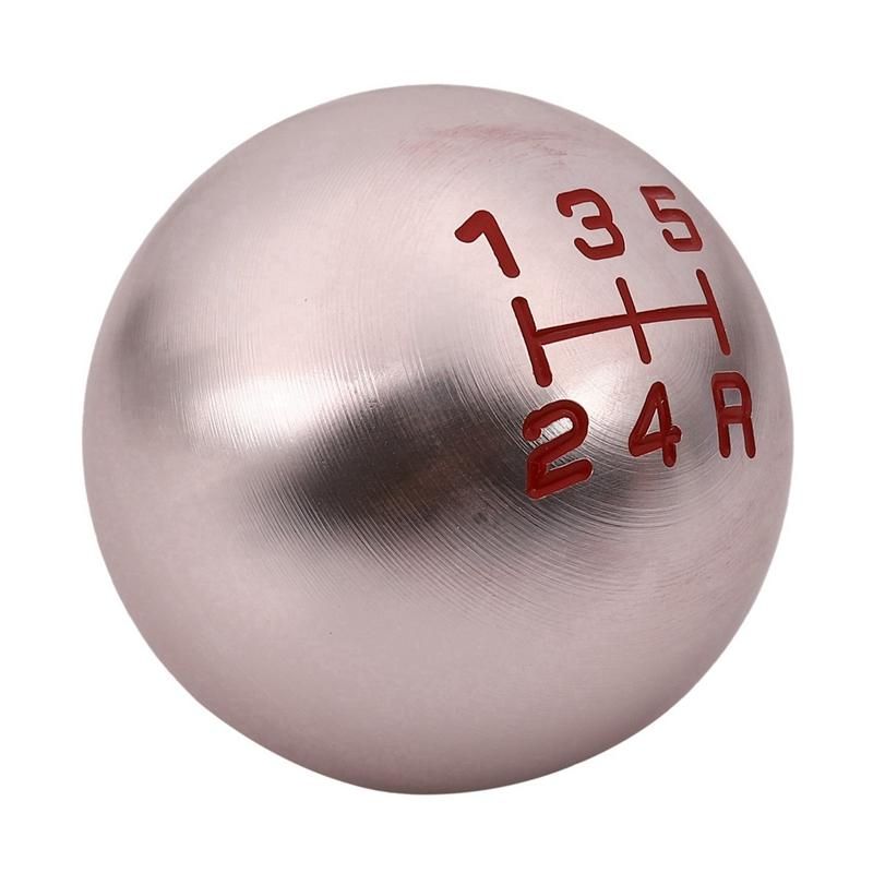 3X Automotive  Aluminum 5-Speed Jdm Spherical Shift Gear Knob (The Thread Is M10 X 1.5) For Honda Feicheng Civic