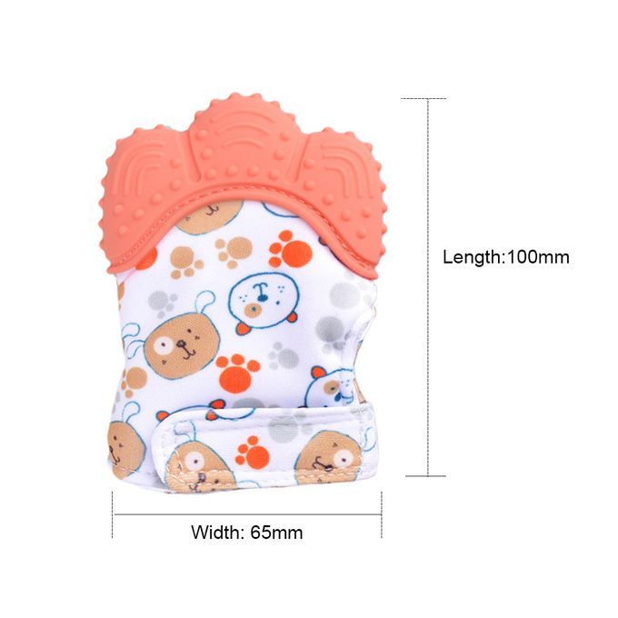 Cute Food Grade Silicone Molar Gloves Baby Infant Tooth-