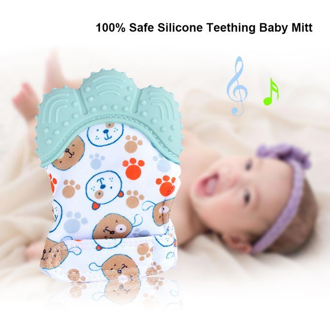 Cute Food Grade Silicone Molar Gloves Baby Infant Tooth-