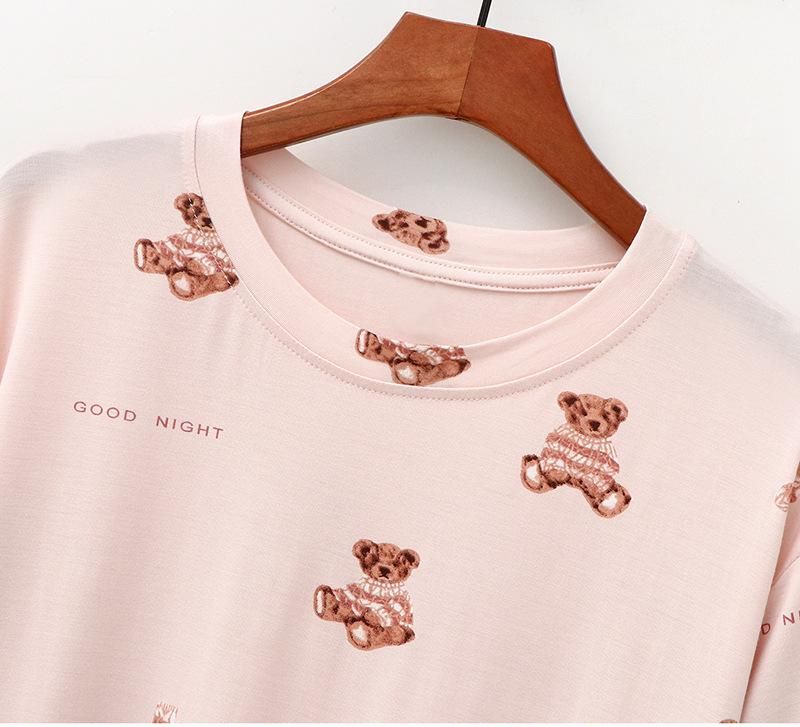 Modal Clothes  Women Summer Sleep Tops