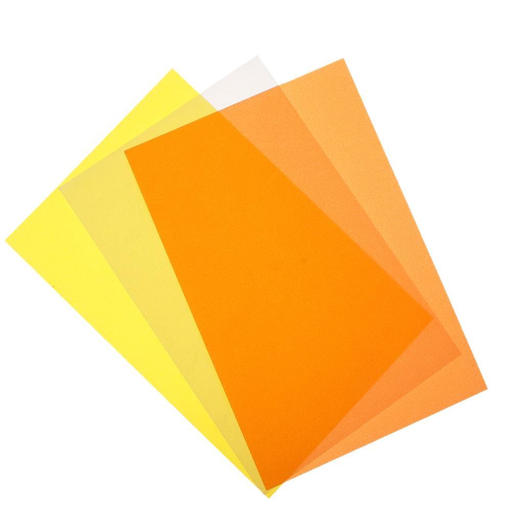 250pcs Transparent And Colored Traced Paper Letters DIY Drawing