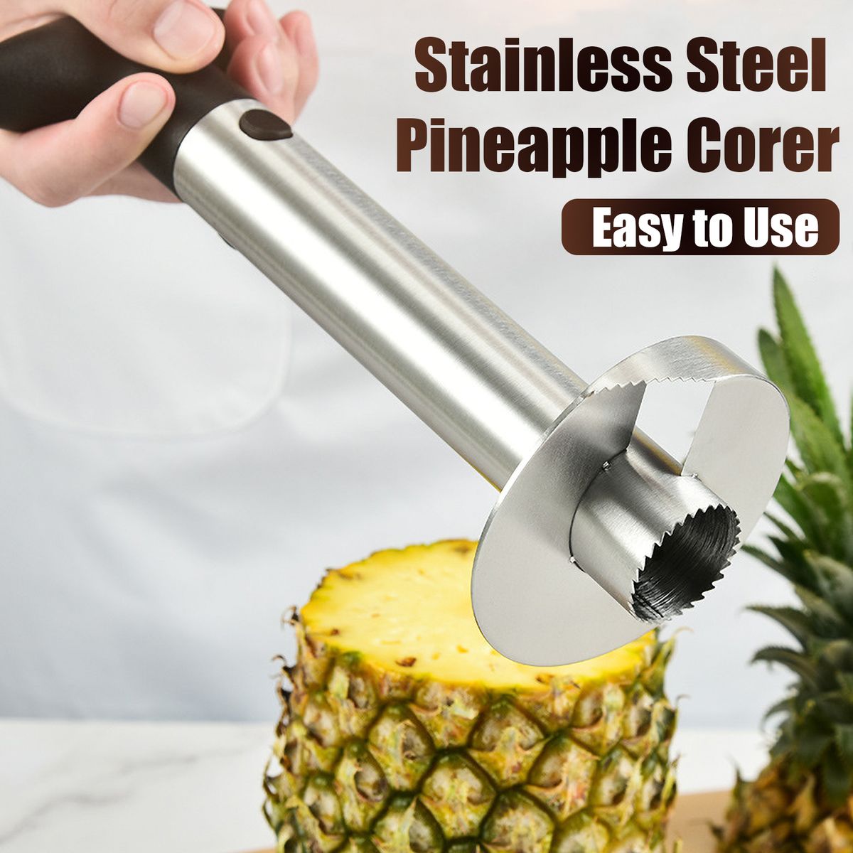Pineapple Corer Stainless Steel Pineapple Peeler Corer