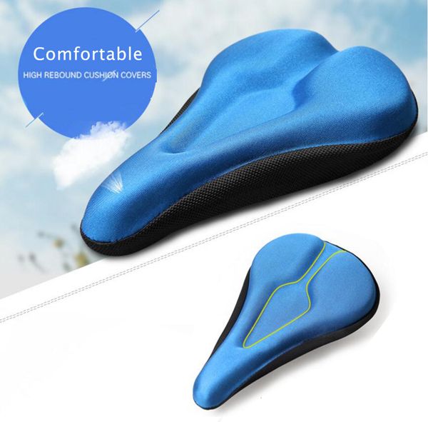 Bike Seat Cover Extra Soft  Bicycle Seat-Blue