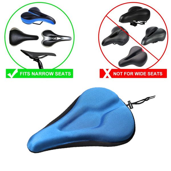 Bike Seat Cover Extra Soft  Bicycle Seat-Blue
