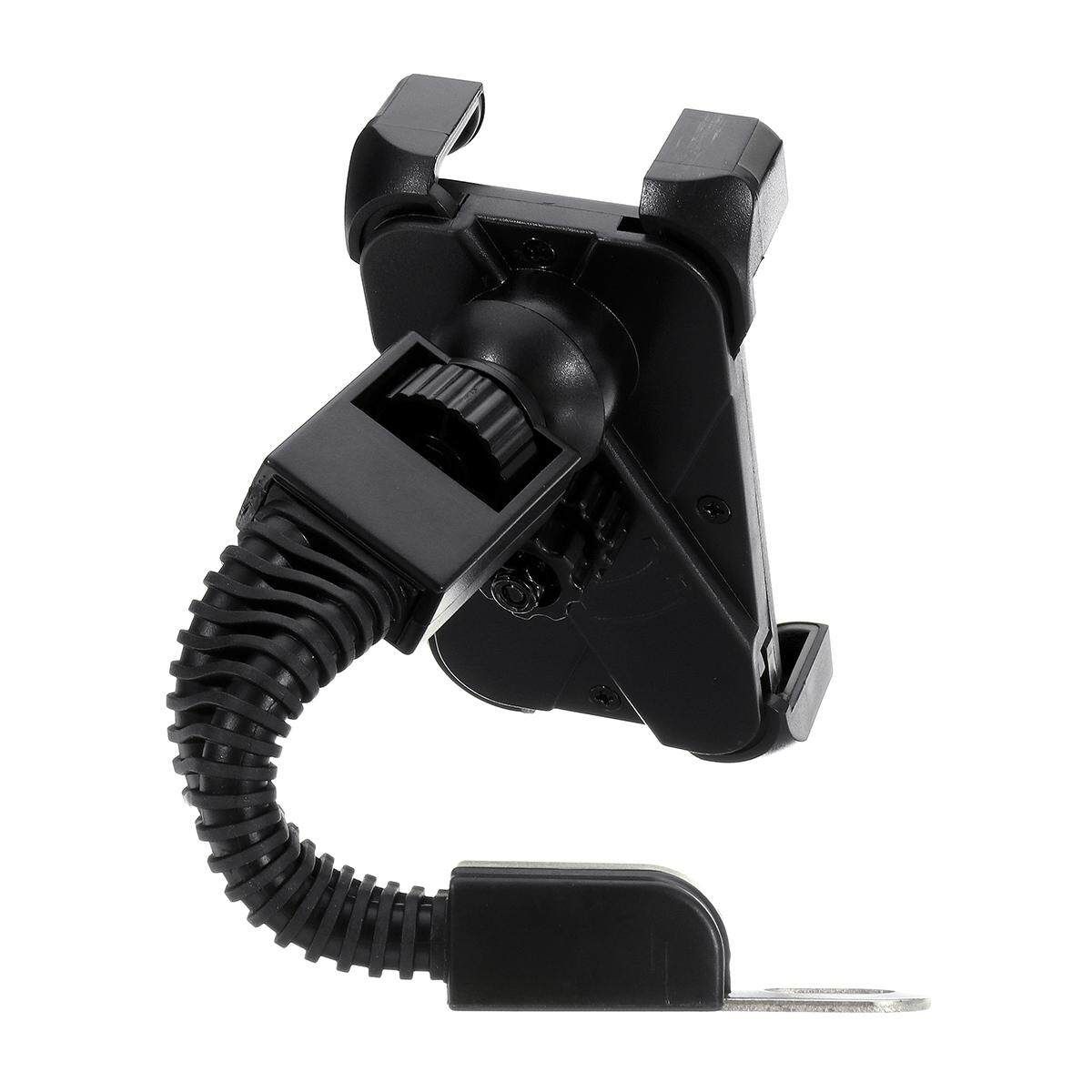 Universal 360° Rotatable Bicycle Bike Motorcycle Mount Phone Holder Handlebar Black