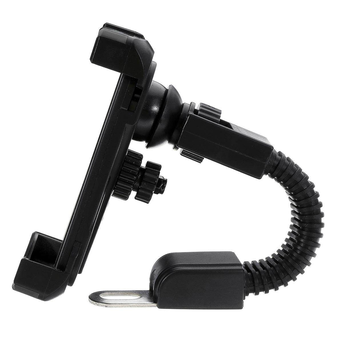 Universal 360° Rotatable Bicycle Bike Motorcycle Mount Phone Holder Handlebar Black