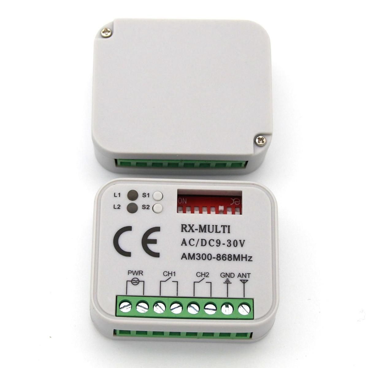Universal 300-868 MHz RX-Multi-Frequency Receiver Switch