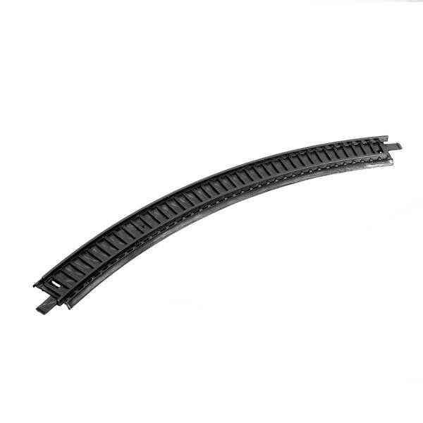 Electric Train Track Rail Railroad Rail Model Bent Track Toys Black