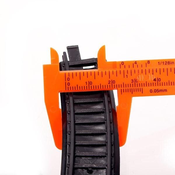 Electric Train Track Rail Railroad Rail Model Bent Track Toys Black