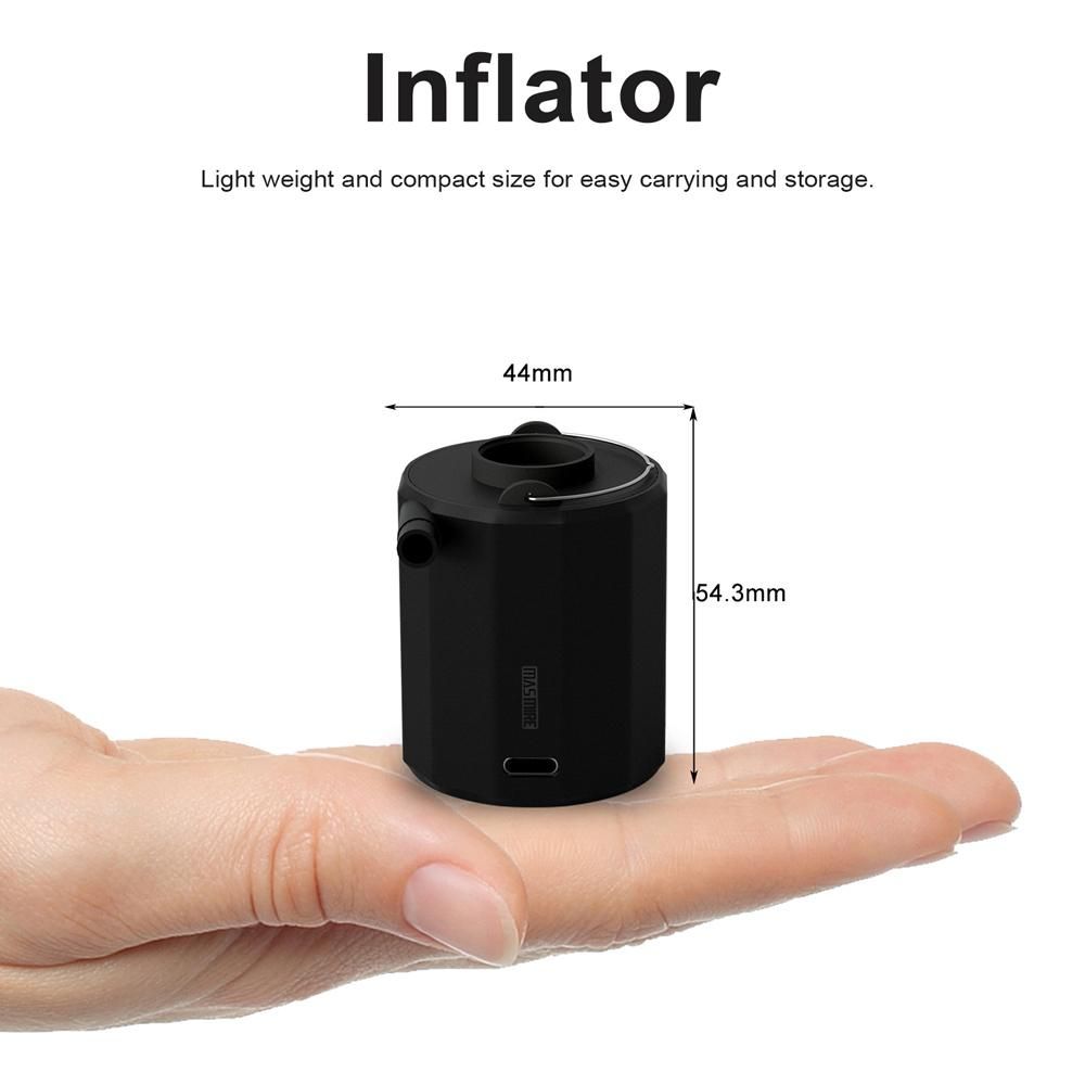 Multifunctional Portable Cordless Electric Inflator Outdoor Inflatable and Vacuum Pump Camping Light Mattress Inflator Vacuum Pump Tent Lamp