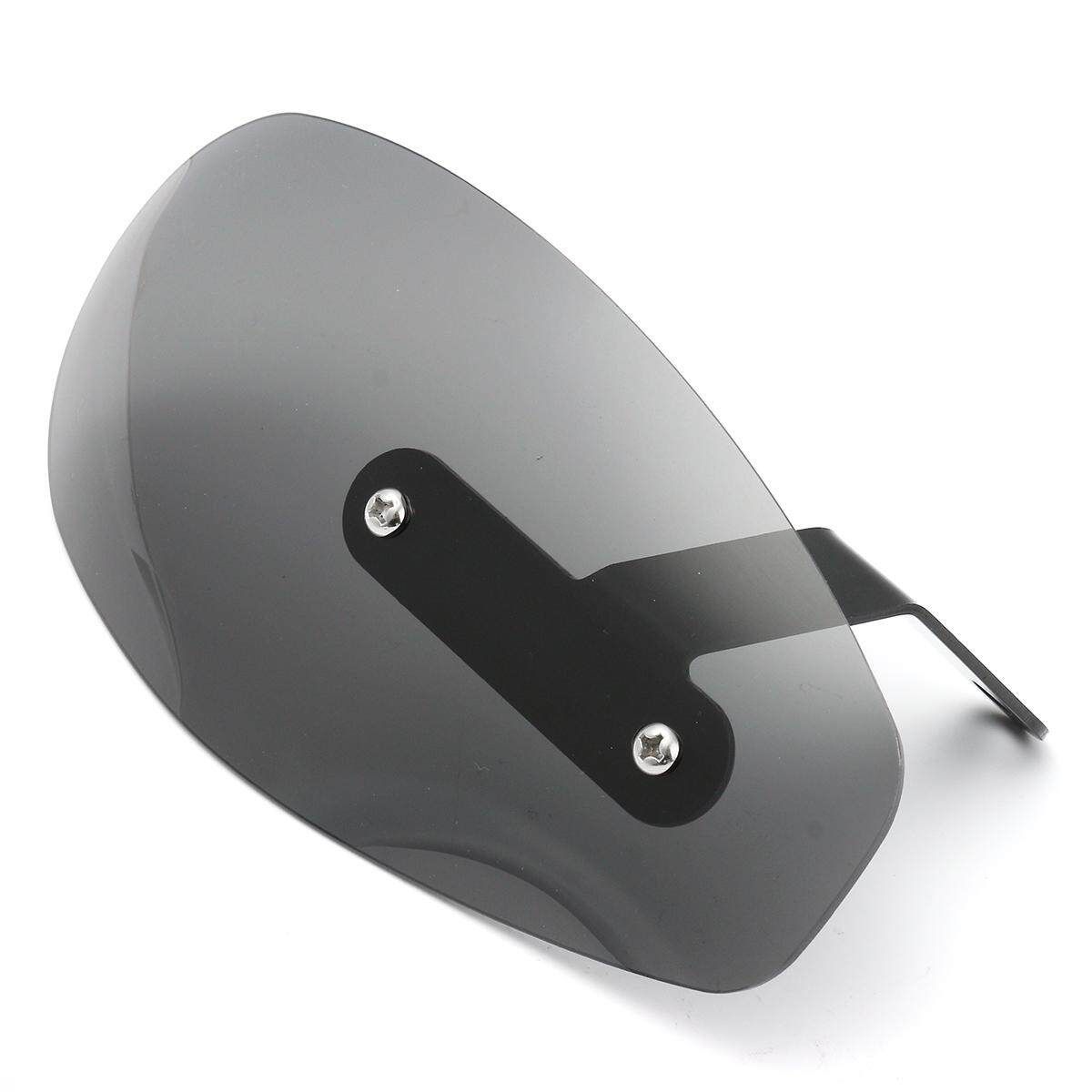Universal Motorcycle Hand Guard Wind Deflector Protector Shield For Harley Black