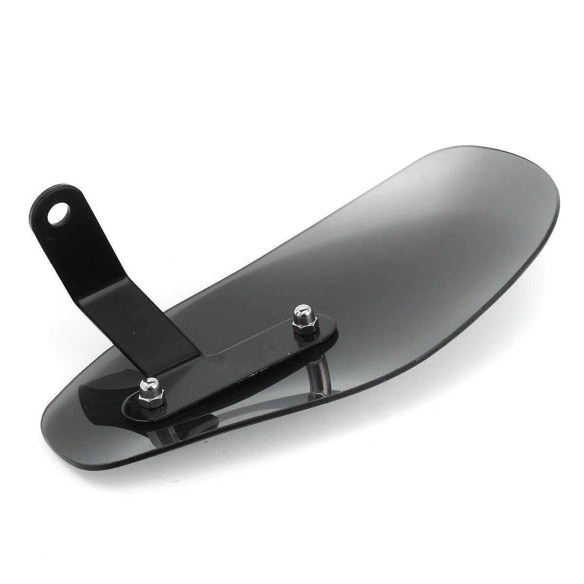 Universal Motorcycle Hand Guard Wind Deflector Protector Shield For Harley Black