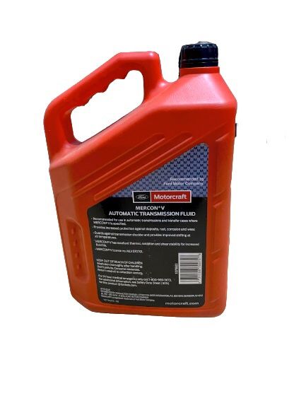 Motorcraft-Mercon V (5 Liter Gear Oil) Automatic Transmission Fluid