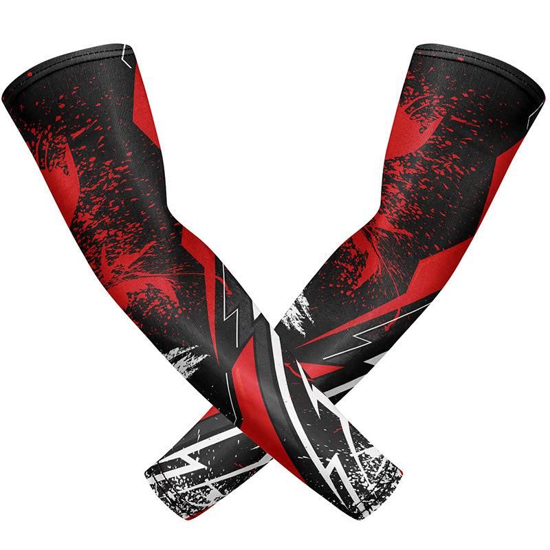 Summer motorcycle sunscreen ice sleeve outdoor bicycle mountaineering fishing riding sleeve Ice Silk tattoo sunshade arm sleeve