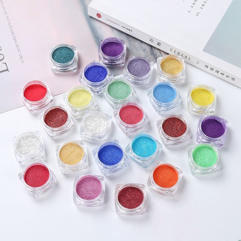 12 Colors Mica Powder Epoxy Resin Dye Pearl Pigment Natural Mica Mineral Powder