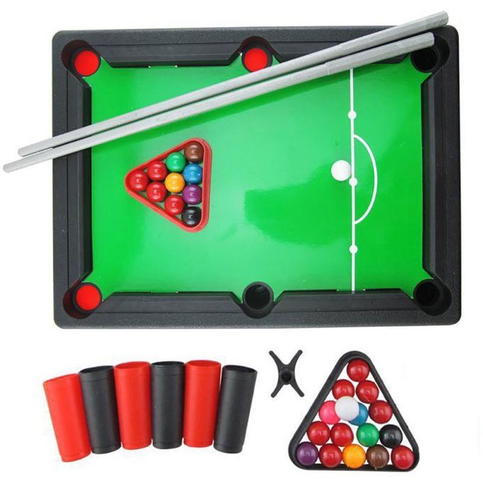 Mini Billiards Snooker Home Party Board Game Parent-