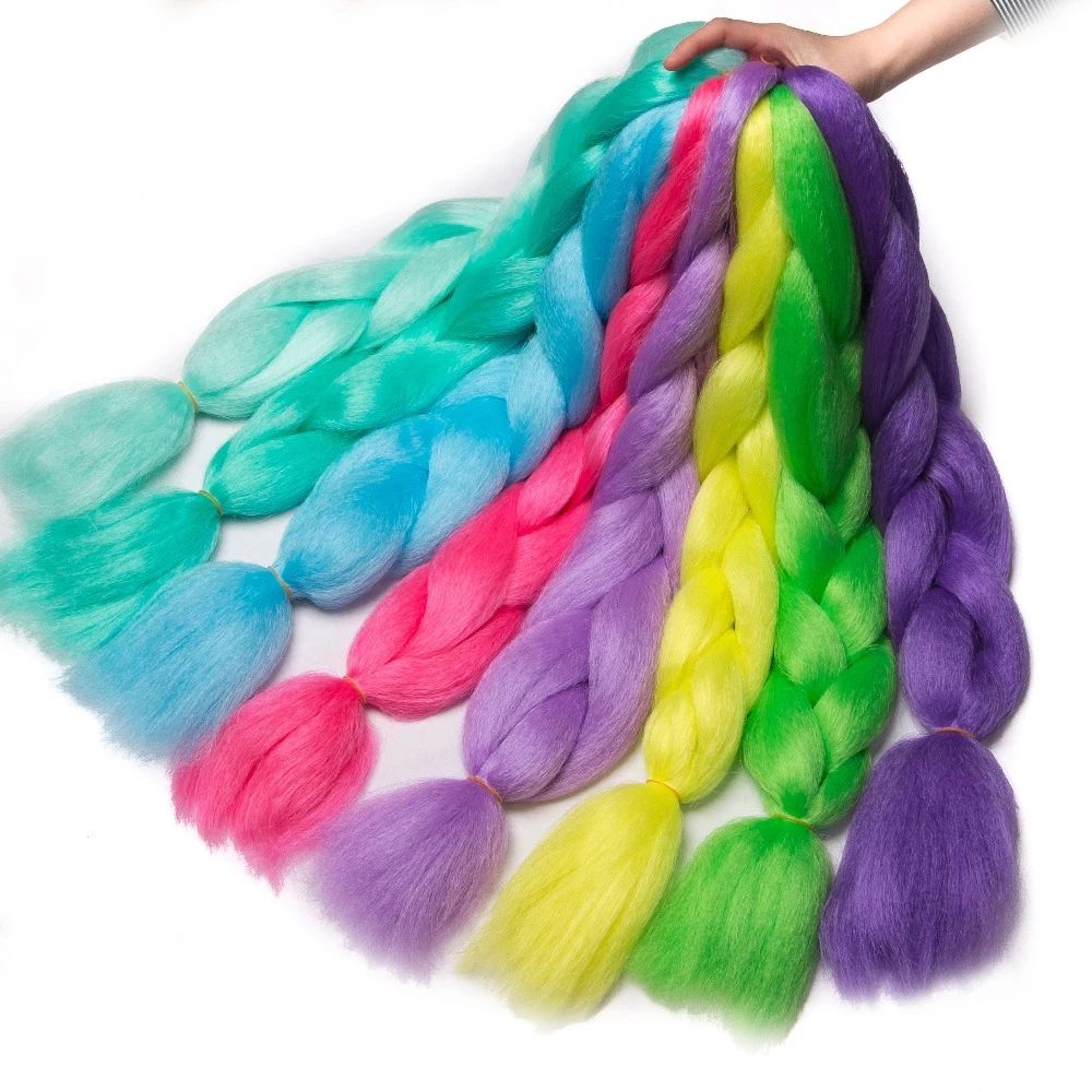 Ywfs X-pression Expression Hair Attachment. Set Of 2. Colour 4