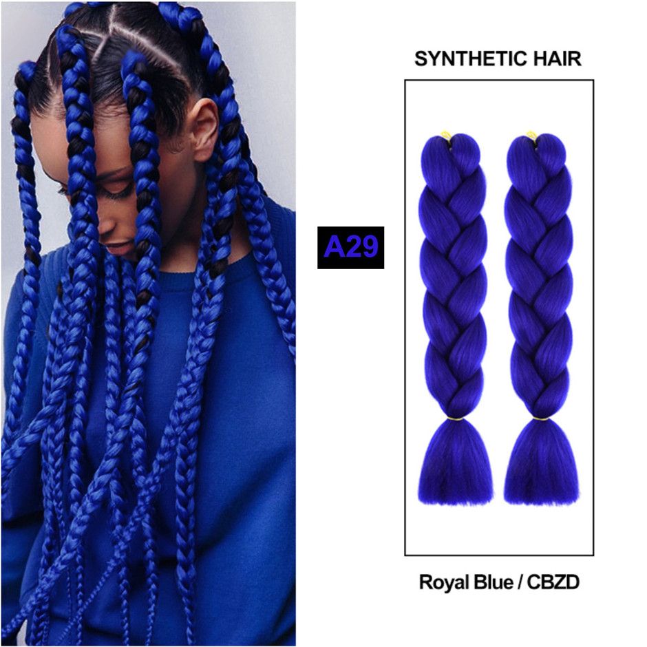 Ywfs X-pression Expression Hair Attachment. Set Of 2. Colour 4