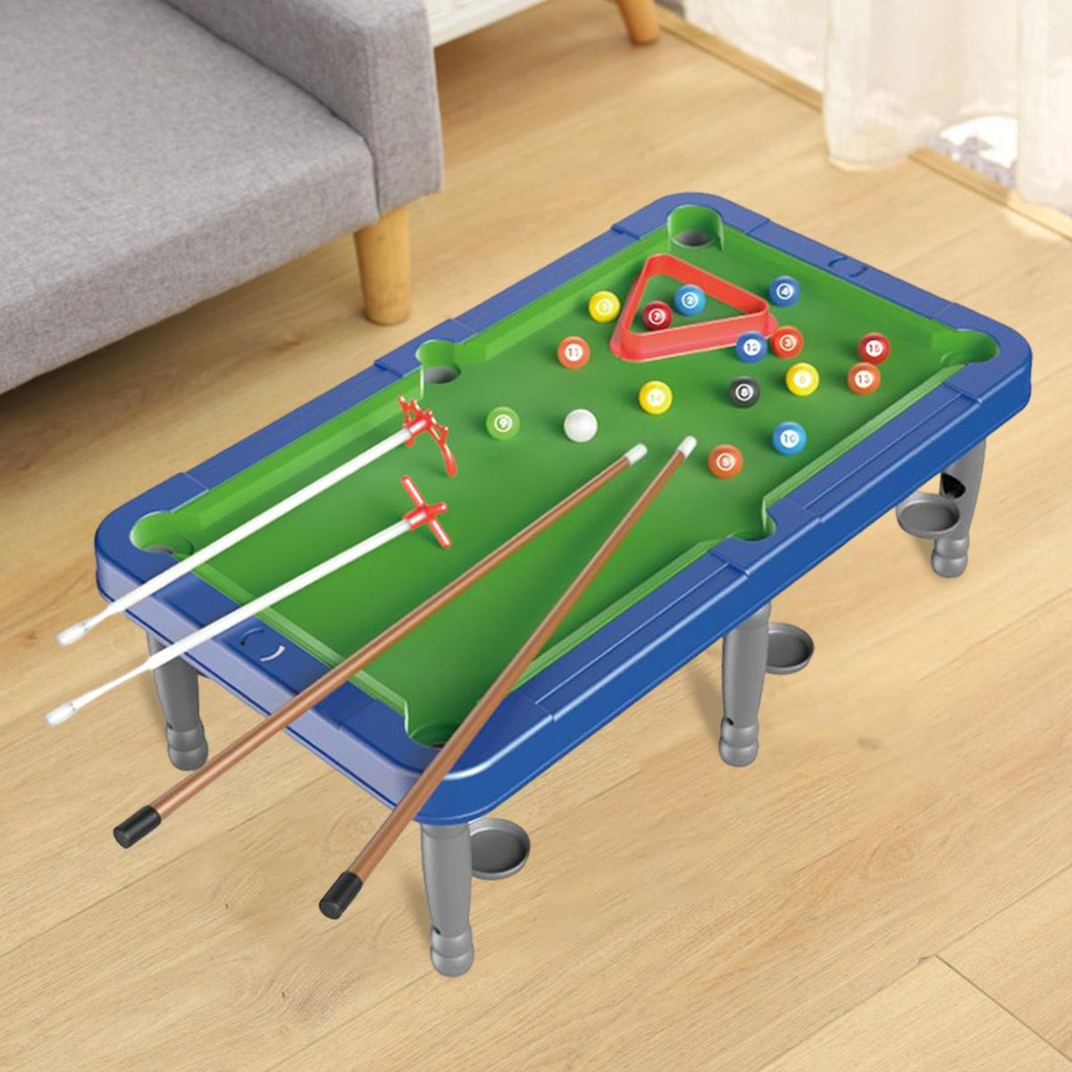 Portable Desktop Snooker Chalk, Triangle Rack Board