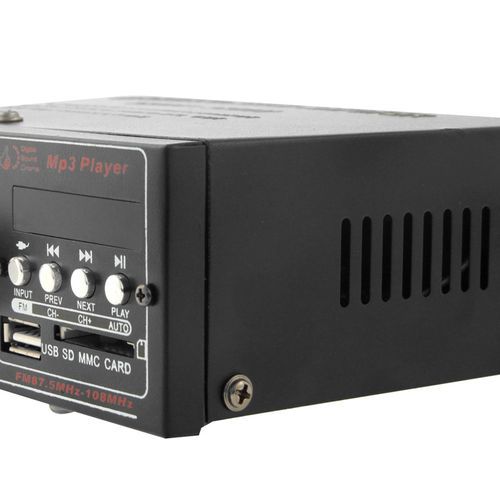 HiFi Stereo Audio MP3 Power Amplifier With Remote Control,699D