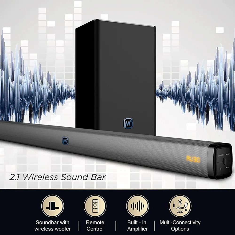 2.1 Heavy Duty Bluetooth Sound Bar