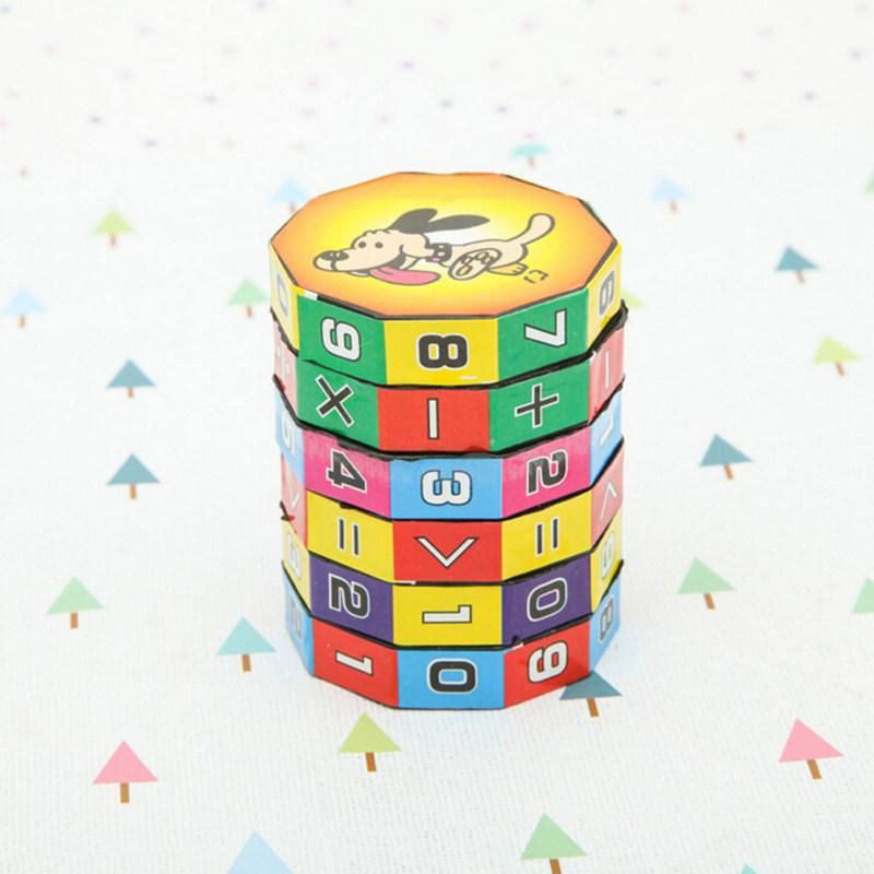 Children Kid Maths Cube Early Learning Teaching-