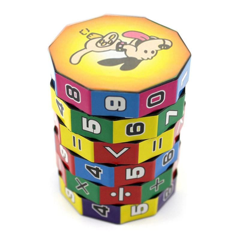 Children Kid Maths Cube Early Learning Teaching-
